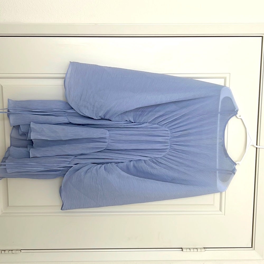 Zara chiffon mini dress